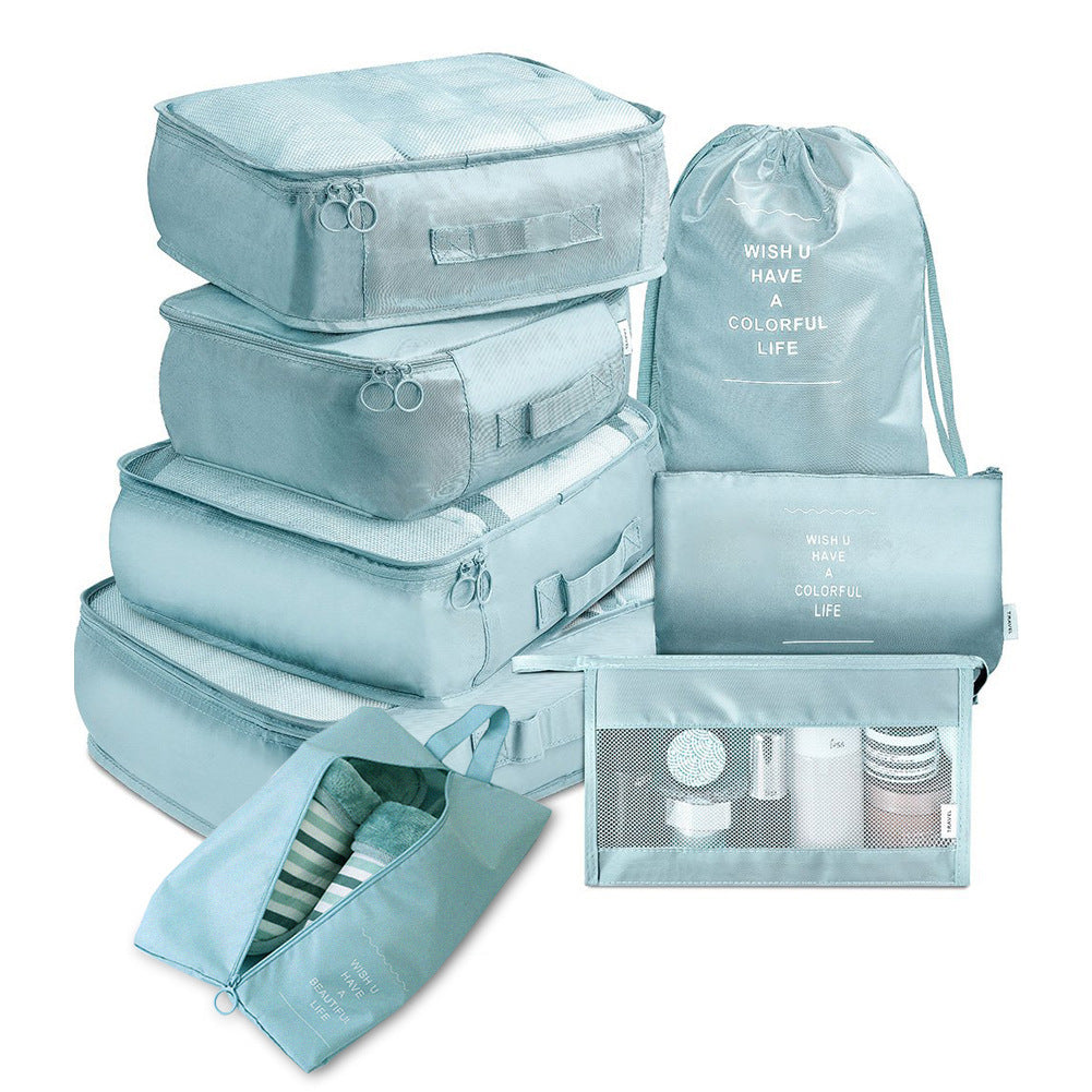 TravelEase Reisegepäck-Organisationsset - 8-teiliges Set. Jetzt KOSTENLOSER Kulturbeutel!