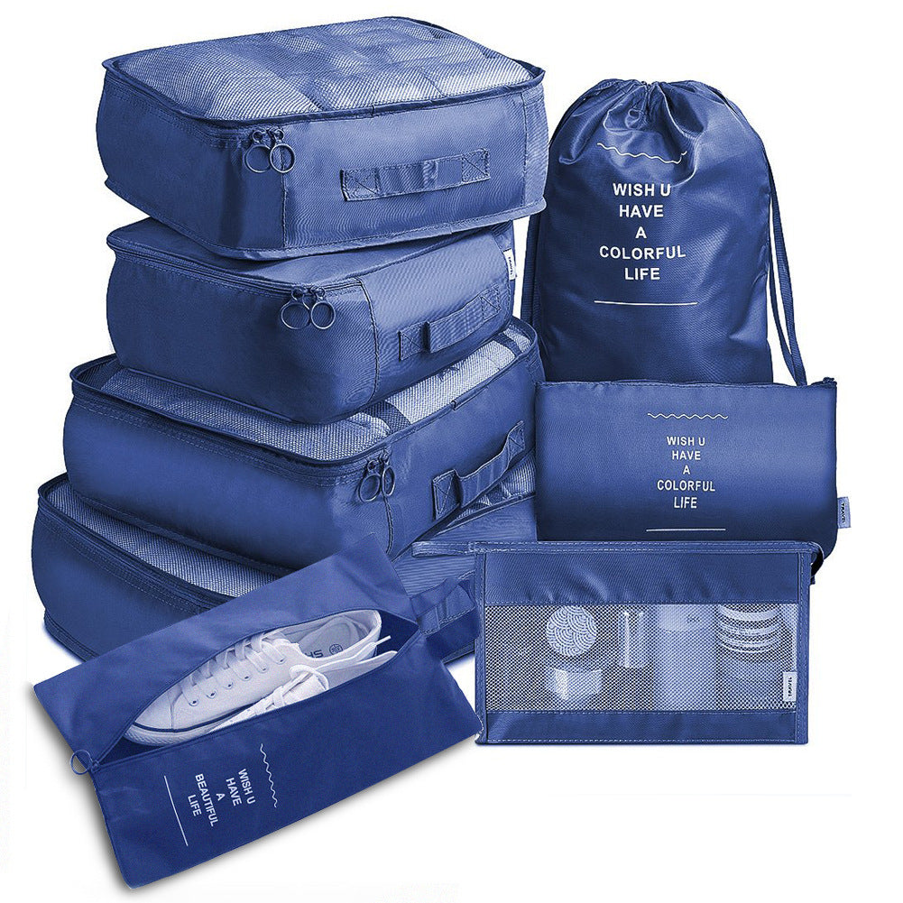 TravelEase Reisegepäck-Organisationsset - 8-teiliges Set. Jetzt KOSTENLOSER Kulturbeutel!