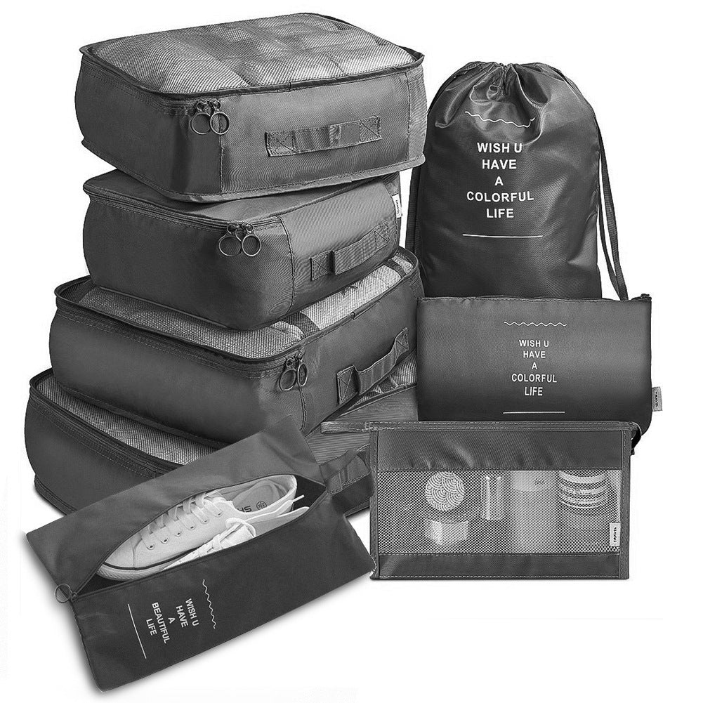 TravelEase Reisegepäck-Organisationsset - 8-teiliges Set. Jetzt KOSTENLOSER Kulturbeutel!