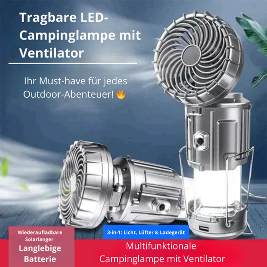 LumoVent™ – Dein smarter Alleskönner für Outdoor-Abenteuer!